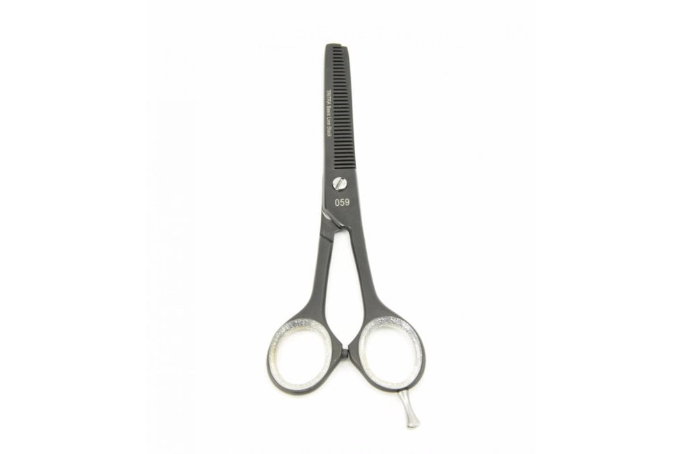 TRITRA BASIC 059 Black dubbele effileer 6,5
